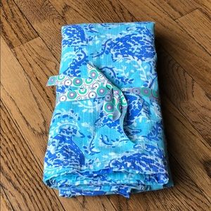 Pottery Barn Kids Lilly Pulitzer Baby Blanket